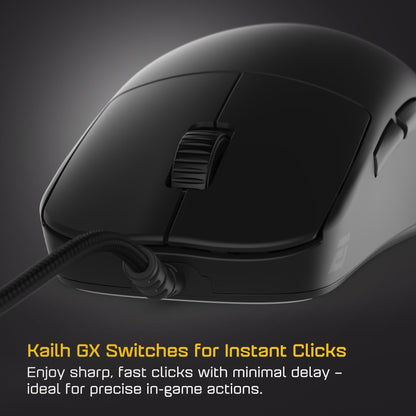 ENDGAME GEAR OP1 8k v2 Kabelgebundene Esports Gaming Maus – Schwarz
