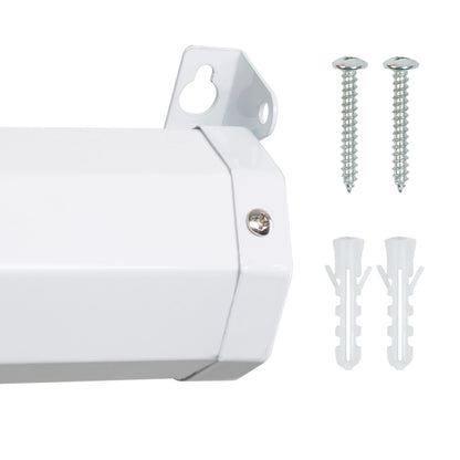 tectake Beamer Projektionsleinwand Heimkino Rollo 178x178 cm