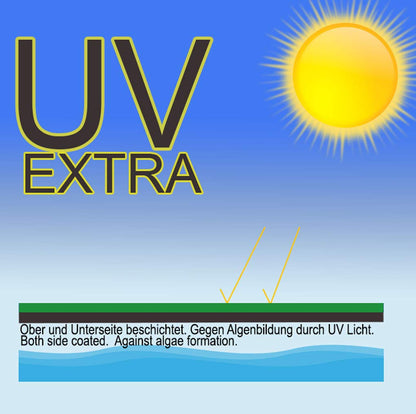 QUICK STAR Solar Poolabdeckung Rund Ø 560 cm Grün