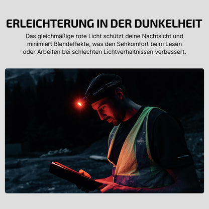 OLIGHT Perun 3 LED Stirnlampe, 3000 Lumen, wiederaufladbar, schwarz