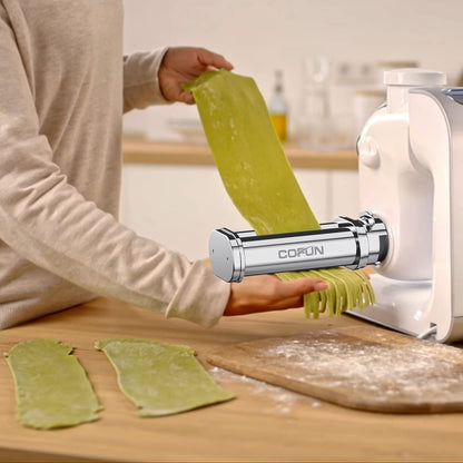 COFUN Nudelvorsatz für Bosch Mum 5 - 3tlg. Edelstahl Set