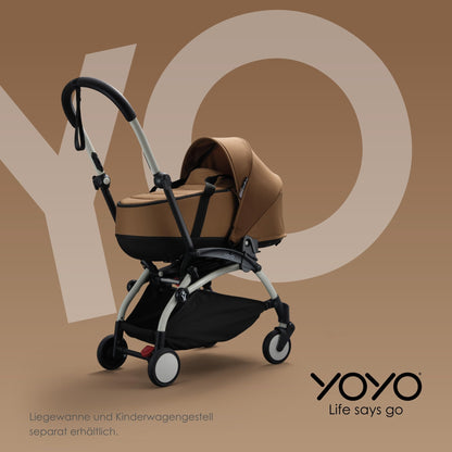 BABYZEN YOYO 0+ Liegewanne für Babys und Neugeborene - Toffee