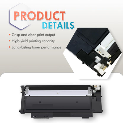 inkalfa 117A Toner Set 4er-Pack kompatibel für HP Color Laser MFP