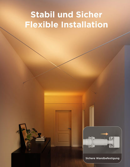 Govee LED Strip Skyline Kit RGBWWIC Streifen Matter-kompatibel - 4m