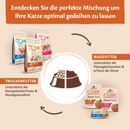 Wellness CORE Sterilised Original Katzenfutter Huhn & Truthahn 4 kg