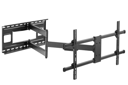 Techly 362169 Wandhalterung ausziehbar LCD 43-80" Schwarz. Schwarze, ausziehbare Halterung für 43-80" LCD-Bildschirme zur flexiblen Wandmontage.