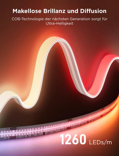 Govee COB Strip Light Pro 3m – Smart LED Streifen RGBIC WW