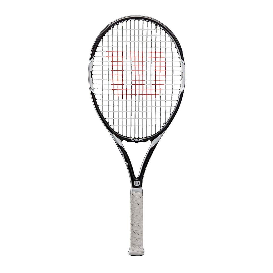Wilson Federer Team 105 Tennisschläger für Anfänger, L3 weiss/schwarz