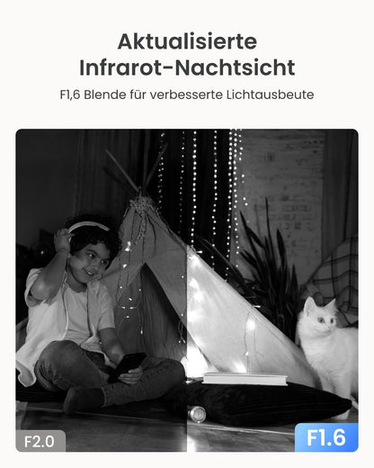Reolink E1 Pro 3K Überwachungskamera Innen, WLAN, schwenkbar