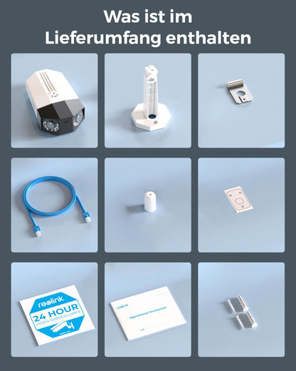 Reolink Duo 2 PoE 4K Dual-Lens Überwachungskamera aussen