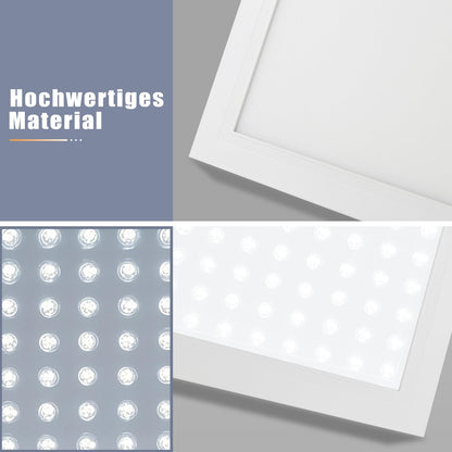 CBJKTX LED Panel 120x30 Deckenleuchte – Dimmbar Fernbedienung 40W