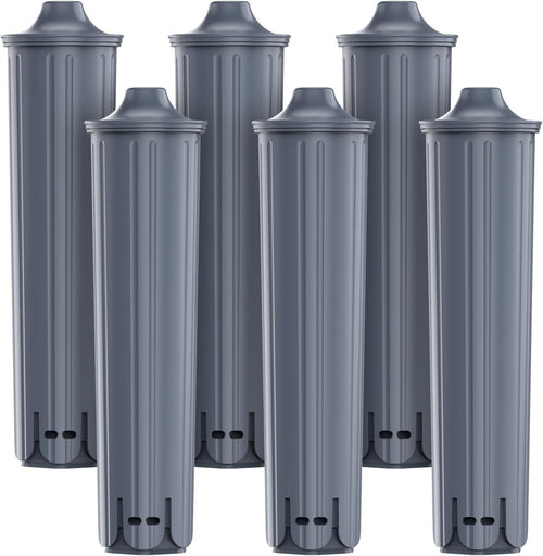 GLACIER FRESH Wasserfilter für Jura Kaffeevollautomat E8, E6, 6 Stück – Filterkartuschen mit Aktivkohle