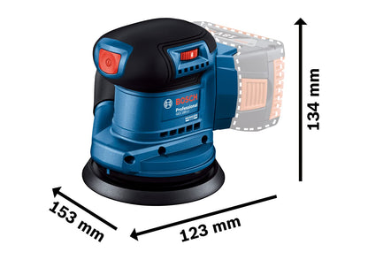 Bosch GEX185-LI Akku-Exzenterschleifer 125mm Solo
