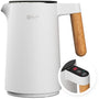 Balter Edelstahl Wasserkocher WK-08 mit Temperatureinstellung, weiss