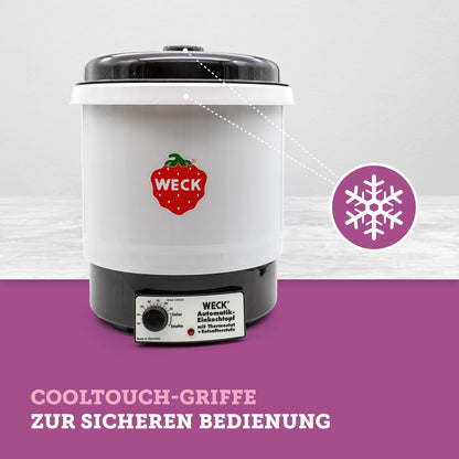 WECK Einkochautomat WAT34 Kunststoff mit Thermostat - 29L