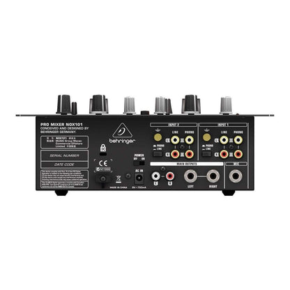 Behringer PRO MIXER NOX101 – Premium 2-Kanal DJ-Mixer
