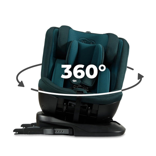 Kinderkraft XPEDITION2 I-SIZE Kindersitz 360° Reboarder Isofix Blau. 360° drehbarer Reboarder sichert Kinder im Auto per Isofix nach i-Size.