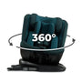 Kinderkraft XPEDITION2 I-SIZE Kindersitz 360° Reboarder Isofix Blau. 360° drehbarer Reboarder sichert Kinder im Auto per Isofix nach i-Size.