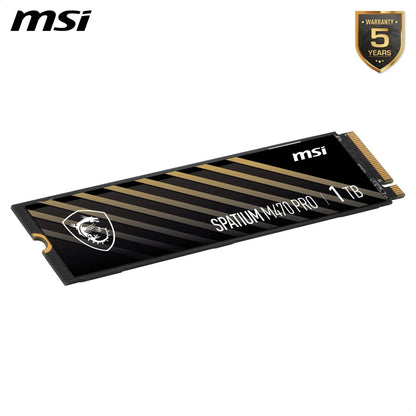 MSI SPATIUM M470 PRO SSD 1 TB PCIe 4.0 NVMe M.2