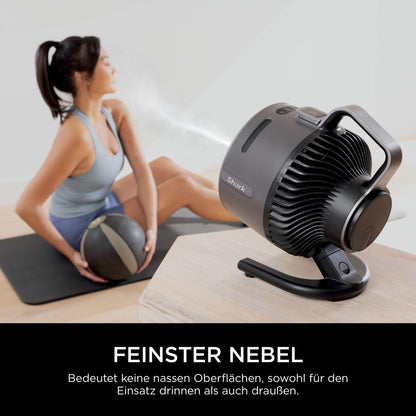 Shark FlexBreeze HydroGo Nebelventilator - Anthrazit FA050EU