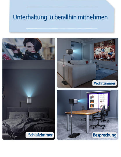 HIBORI Beamer Bodenständer - L-Form 360° Schwenkbar