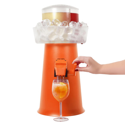 Sprizzer Aperol Spritz Maschine Dispenser manuell - Orange