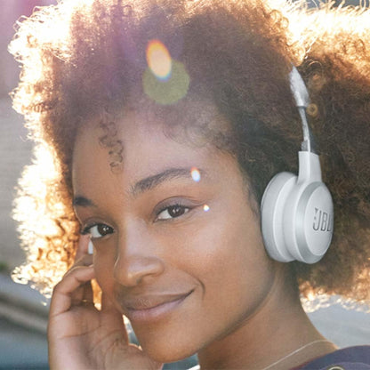 JBL Live 460 NC Noise-Cancelling Bluetooth Kopfhörer Rosa