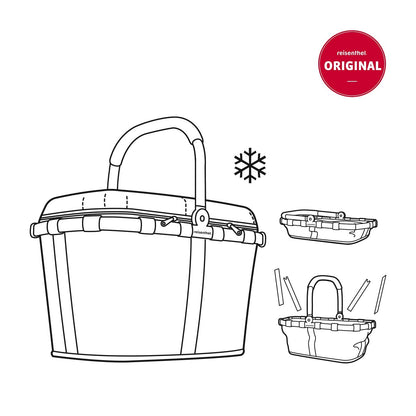 reisenthel carrybag iso Einkaufskorb mit Kühlfunktion - Schwarz