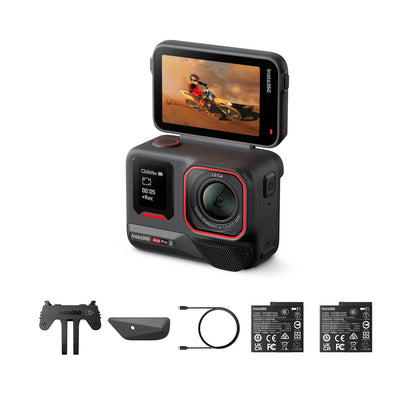 Insta360 Ace Pro 2 – 8K Action Cam mit Leica Summarit-Objektiv, aufklappbarer 2,5-Zoll-Touchscreen