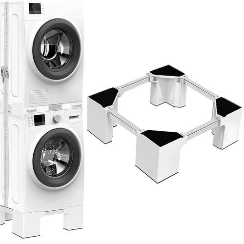 NIUXX Universal-Waschmaschinenbasis – Verstellbar 46-69cm, 16.1cm Hoch