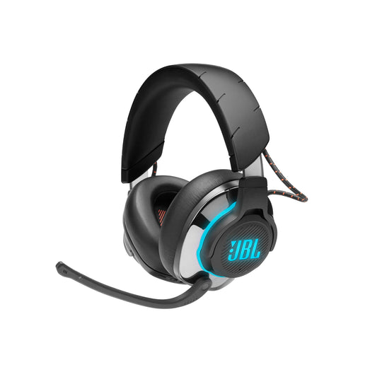 JBL Quantum 810 Wireless Gaming Headset - ANC Schwarz. Over-Ear-Headset mit Boom-Mikrofon für kabellosen Gaming-Sound und ANC.