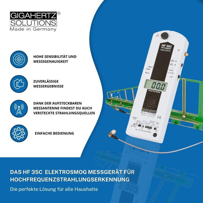 Gigahertz Solutions HF35C Hochfrequenz Elektrosmog Messgerät