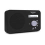 TechniSat VIOLA 2 tragbares DAB+ Radio mit UKW, Schwarz – Kofferradio mit Lautsprecher und Kopfhöreranschluss