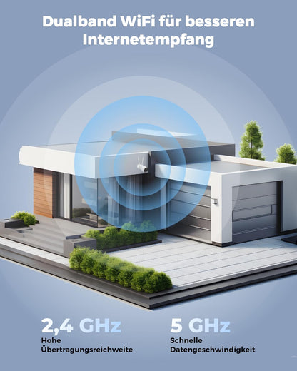 Reolink RLC-510WA WLAN Aussenkamera - 5MP Dual-Band