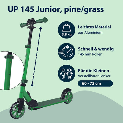 HUDORA Up 145 Junior Kinderroller - Zusammenklappbar