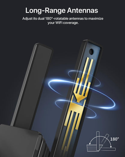 BrosTrend AX3000 WLAN AP WiFi 6 3000Mbit/s - Wandstecker