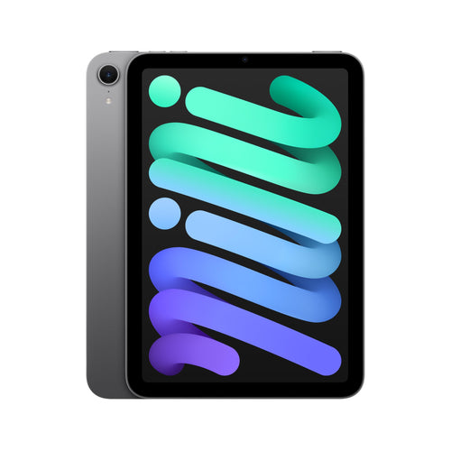 Apple iPad mini (A17 Pro) Tablet - 128 GB WLAN Space Grau, ein Space Grau farbenes Tablet für mobile Datenverarbeitung und Unterhaltung.