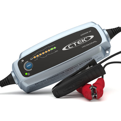 CTEK Lithium XS Batterieladegerät 12V 5A – 8 Stufen, mit Bumper