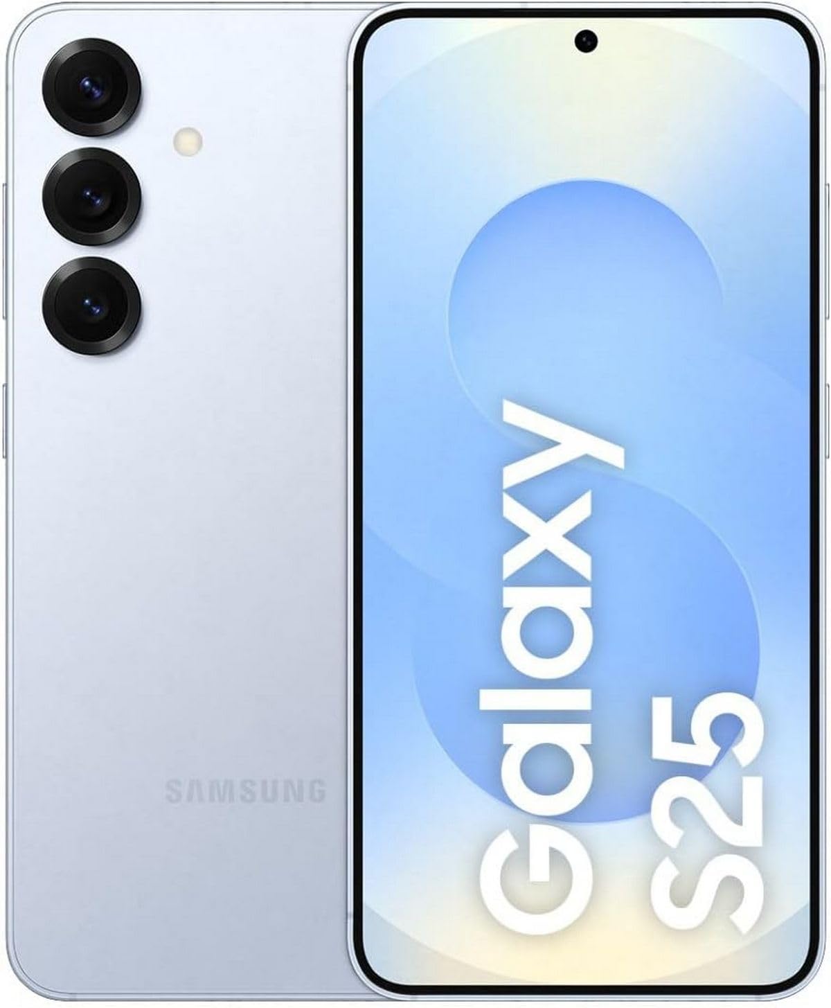 Samsung Galaxy S25 Smartphone 12GB/128GB 6.2 Zoll Blau mit hochauflösender Kamera und Galaxy AI
