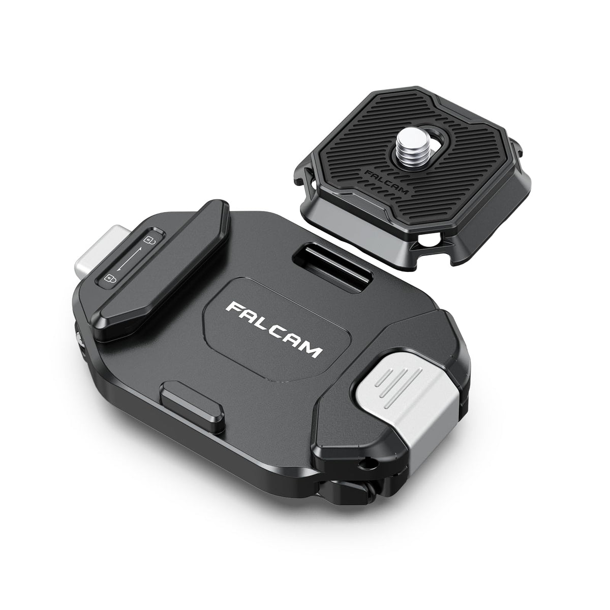 FALCAM F38 Kamera Clip V2 Rucksack Schnellwechselsystem mit Platte, Arca-Swiss-kompatibel