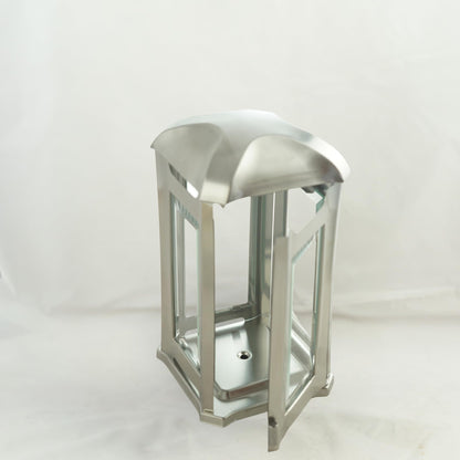 designgrab AEL5 Venezia Edelstahl-Grablampe - Silber