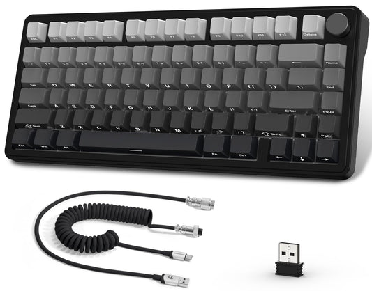 AJAZZ x Attack Shark X85 Mechanische Gaming-Tastatur - 75% kabellos RGB