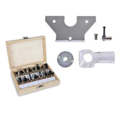 Einhell Oberfräse TC-RO 1155 Kit - 1100 Watt, Ø 6/8 Millimeter