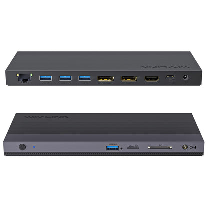Wavlink USB C Docking Station Triple Display 100W PD