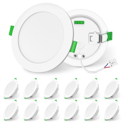 ALUSSO LIGHTING Einbaustrahler LED Deckenspots Dimmbar – 12er Set