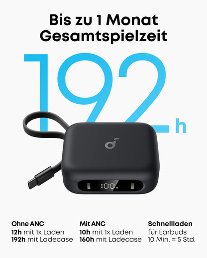 soundcore P41i In-Ear Kopfhörer mit Noise Cancelling und Powerbank