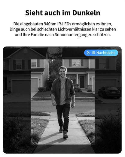 Aqara G400 Video-Türklingel mit Chime, 2K, PoE, HomeKit Secure Video