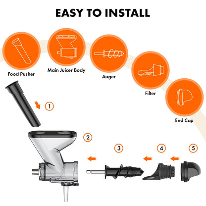 KitchenAid Kaltpress Entsafter Aufsatz – Doppelter Einfüllschacht