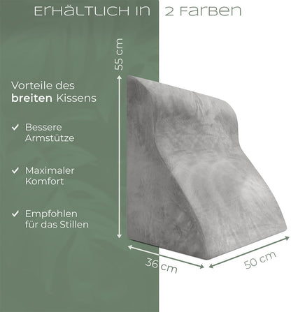 Lesekissen Ergonomisch Memory Foam – Keilkissen Reflux Bett Sofa