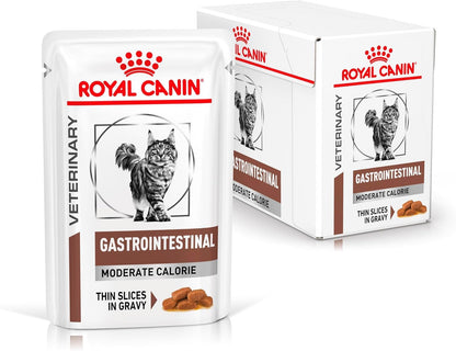 Royal Canin Vet Gastrointestinal Moderate Calorie Katze 4x12x85g